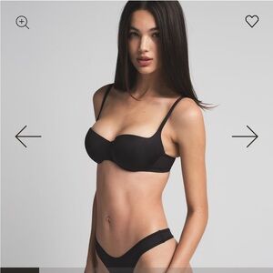SKIMS Black Bra